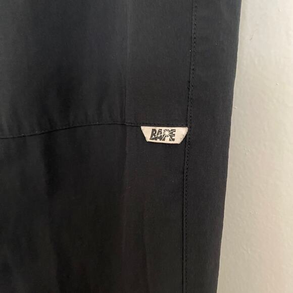 A Bathing Ape World Gone Mad Black Nylon Pants - Slim Straight Sz M - Picture 3 of 8